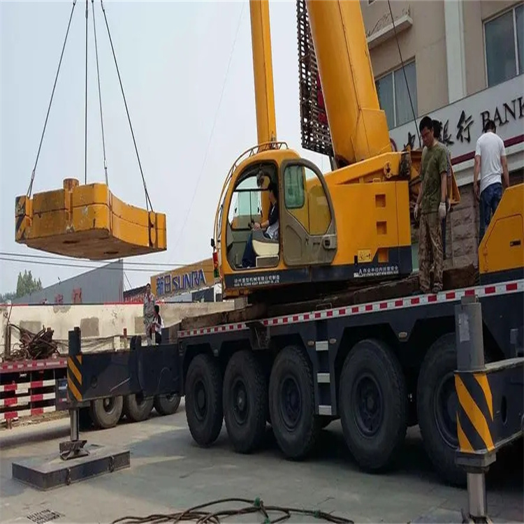 饶平当地吊车出租|机器吊装|75吨|工厂搬迁服务